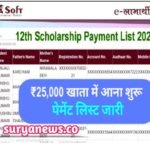 बिहार बोर्ड कक्षा 12वीं छात्रवृत्ति भुगतान स्थिति 2024: बिहार बोर्ड इंटर पास ₹25,000 छात्रवृत्ति राशि खाते में भेजी गई, इस लिंक से भुगतान स्थिति जांचें